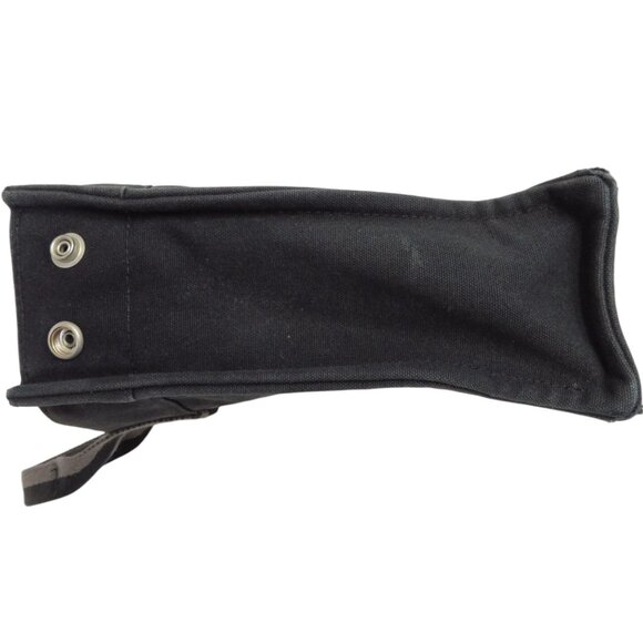 226209BR (L2) Hermes Tote Bag Fourre Tout PM Black Canvas - Picture 6 of 12